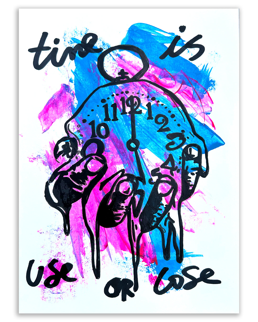 Use of lose. Note painting.