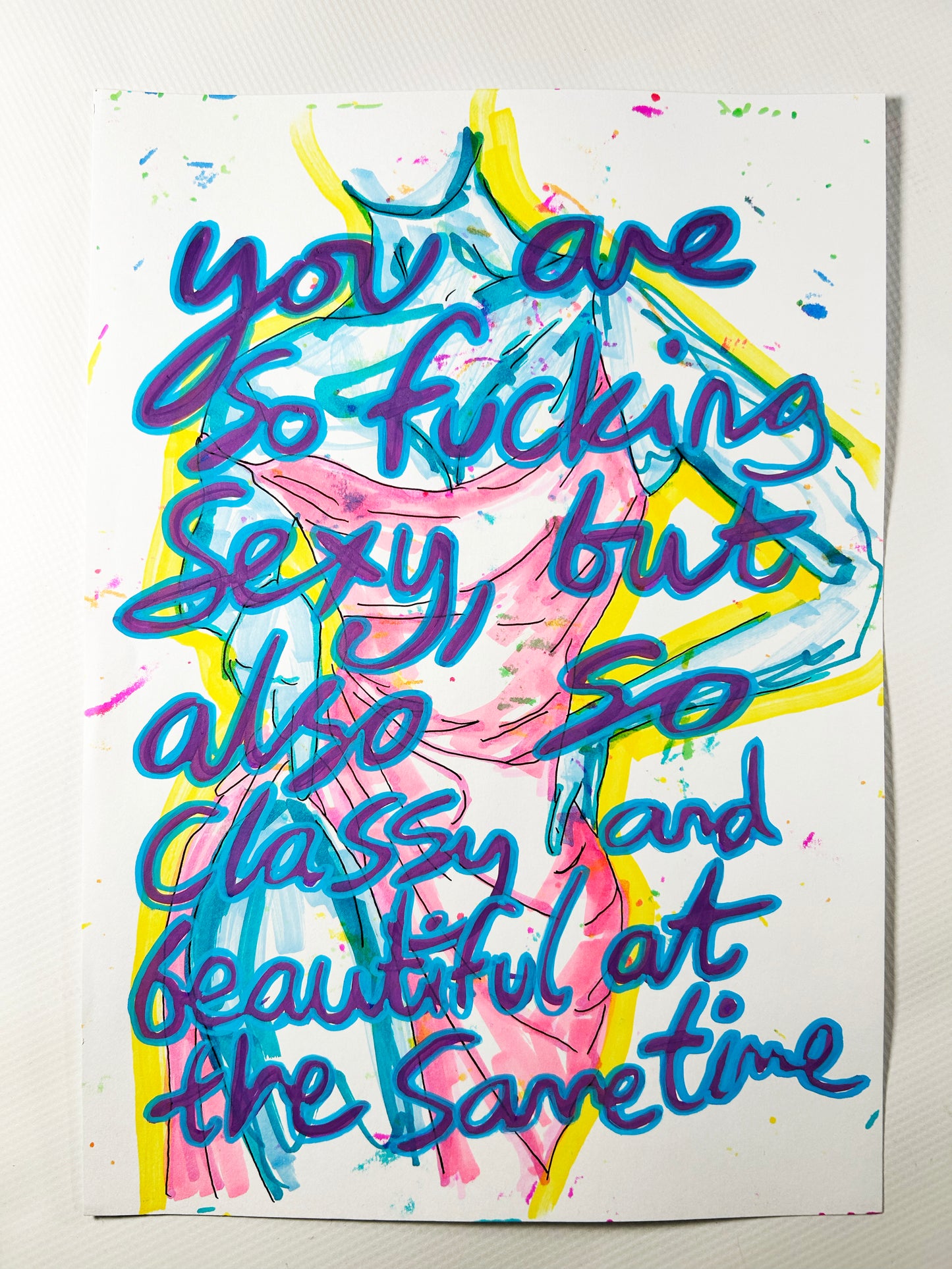 Classy. Note painting.