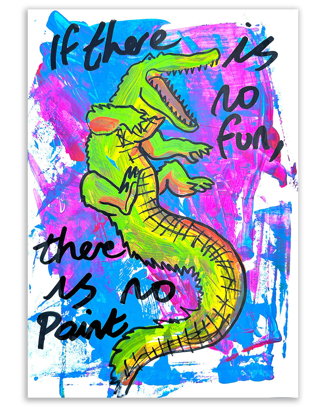 no fun, no point. Note painting.