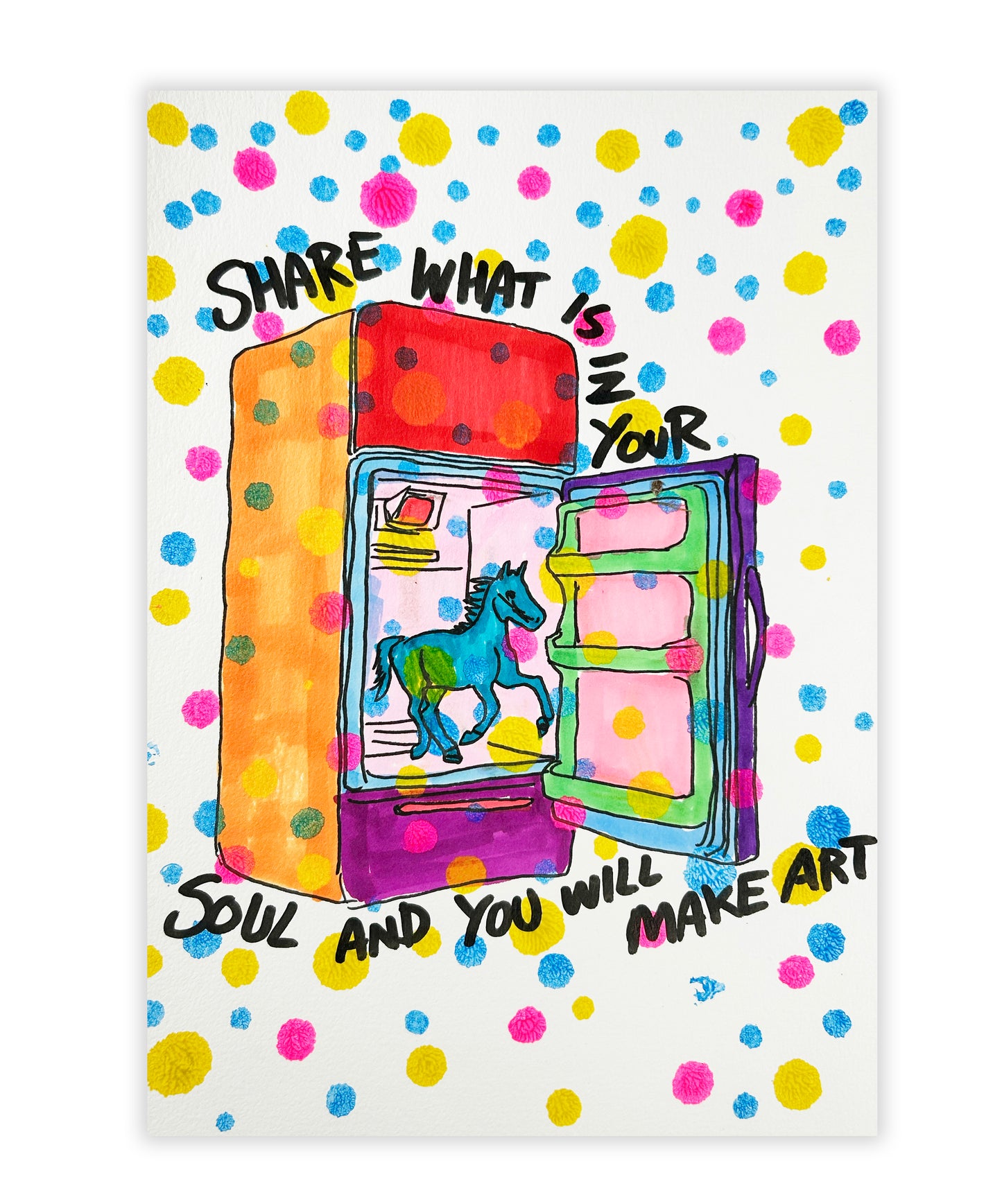 Whats in your soul. Note painting.