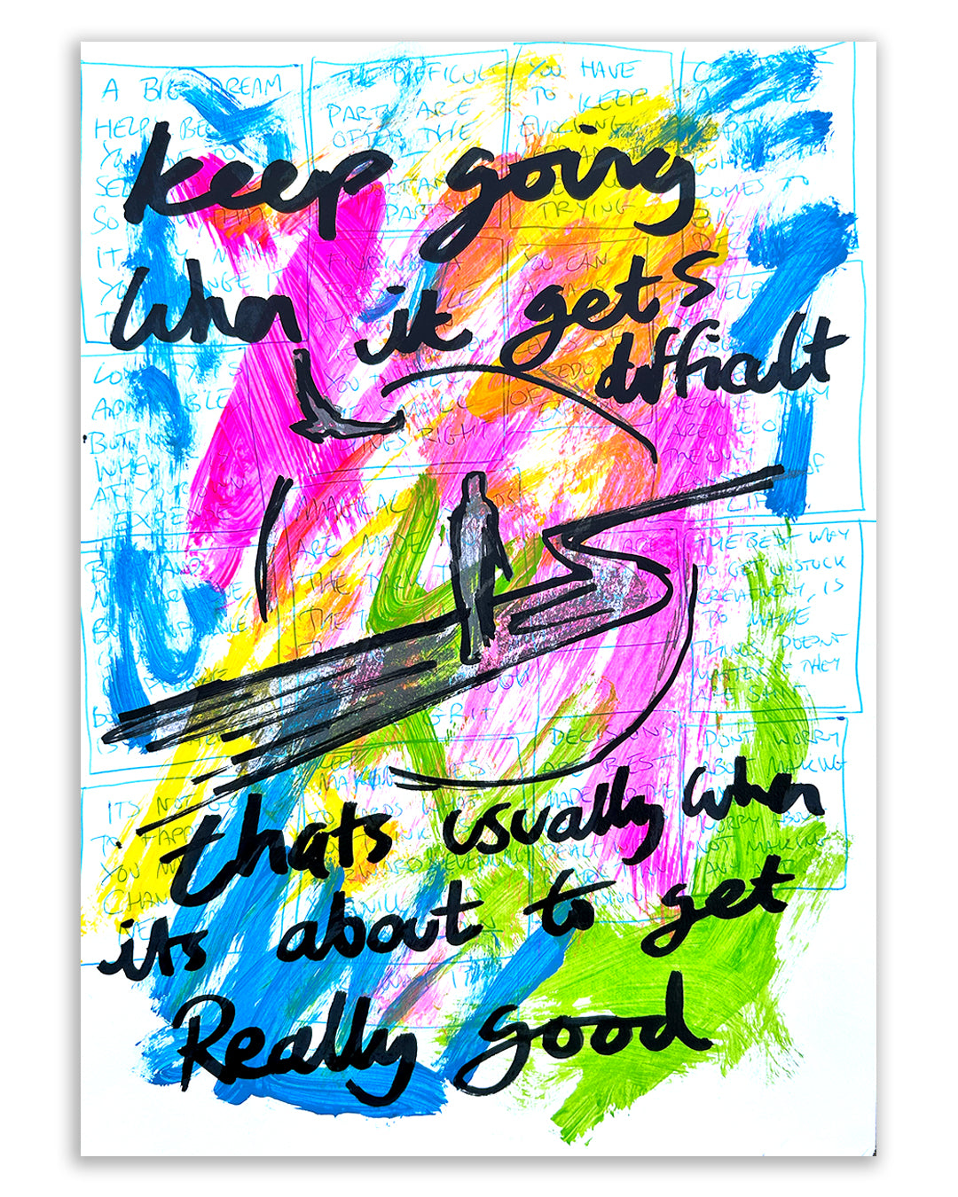 Keep going. Note painting.