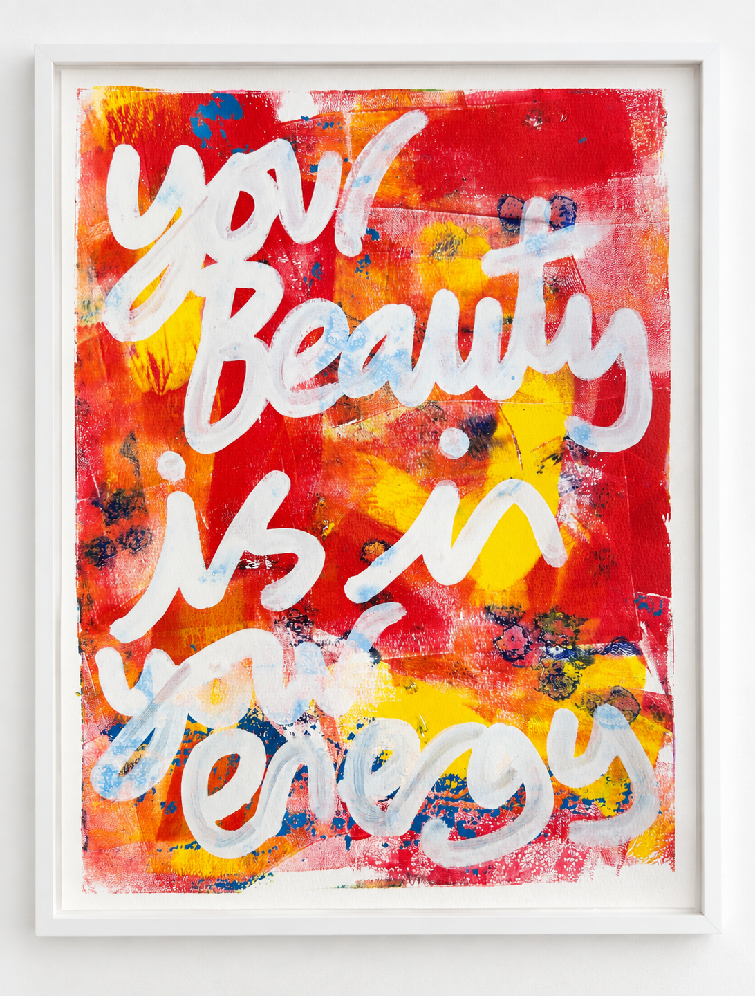 Your beauty is in your errors