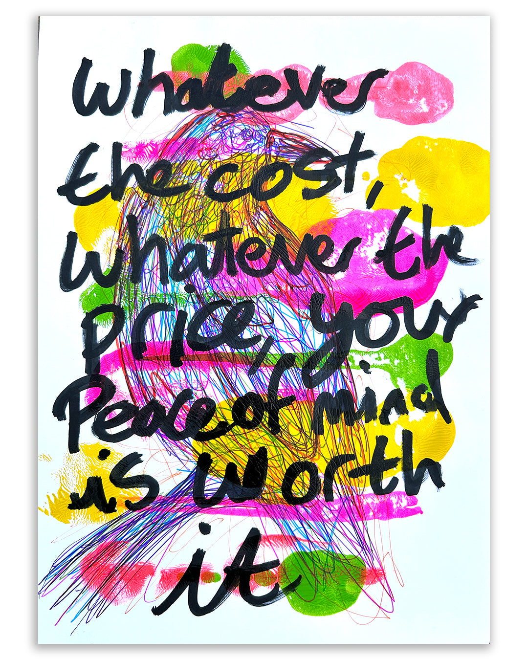 Peace of mind is worth it.  Note painting.