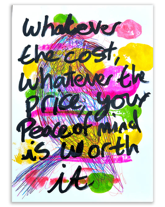 Peace of mind is worth it.  Note painting.