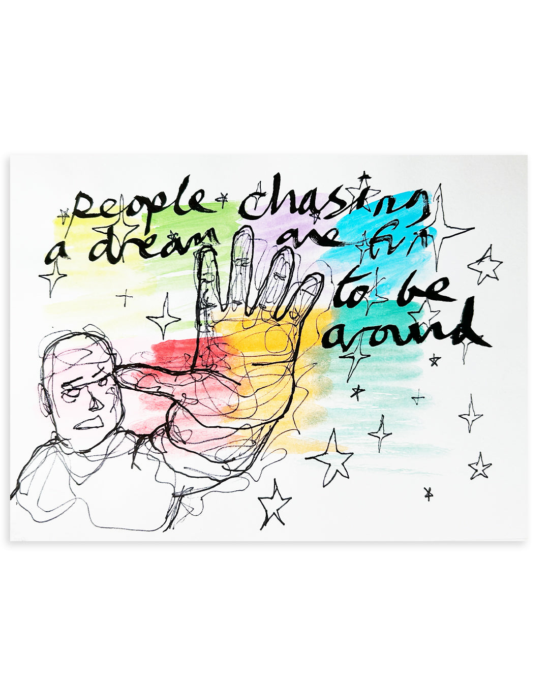 Note Painting. 'Dream Chasers'