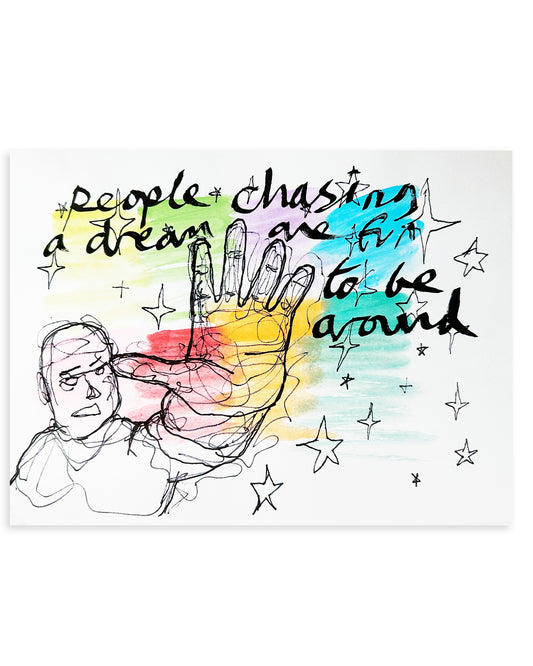 Note Painting. 'Dream Chasers'