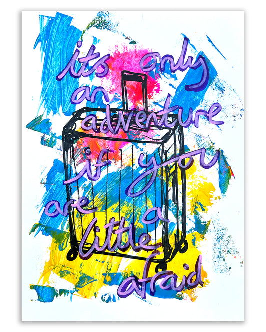 Only an adventure. Note painting.
