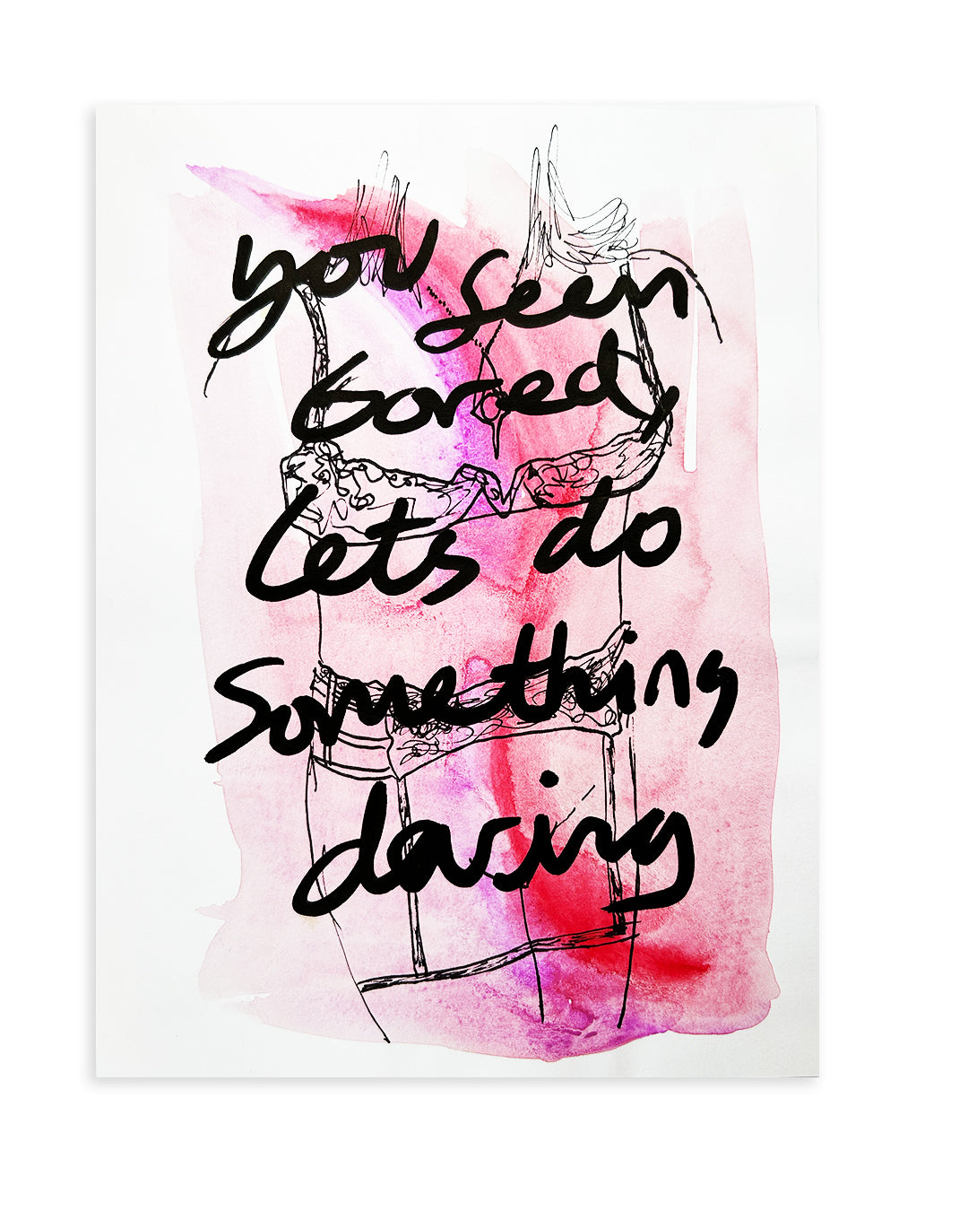 Note Painting. 'Something Daring'