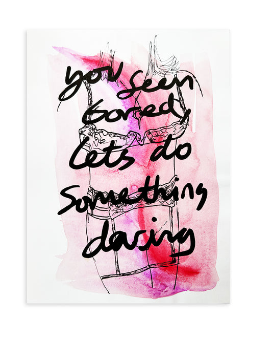 Note Painting. 'Something Daring'