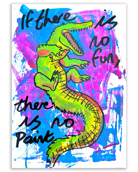 no fun, no point. Note painting.