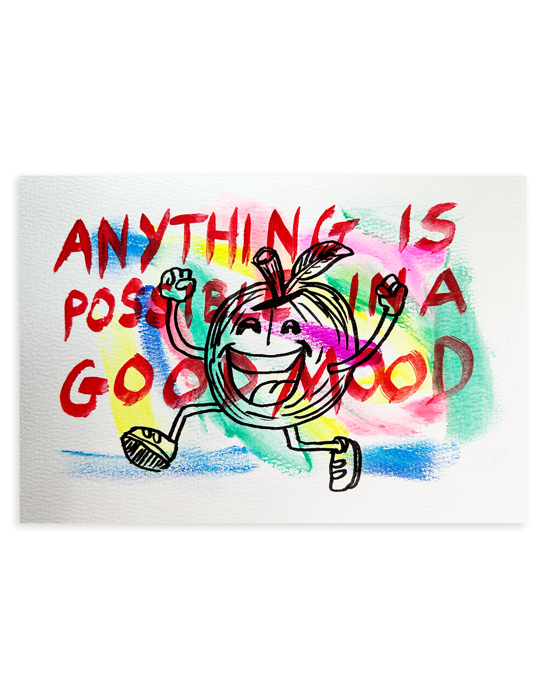 Note Painting. 'Good Mood'