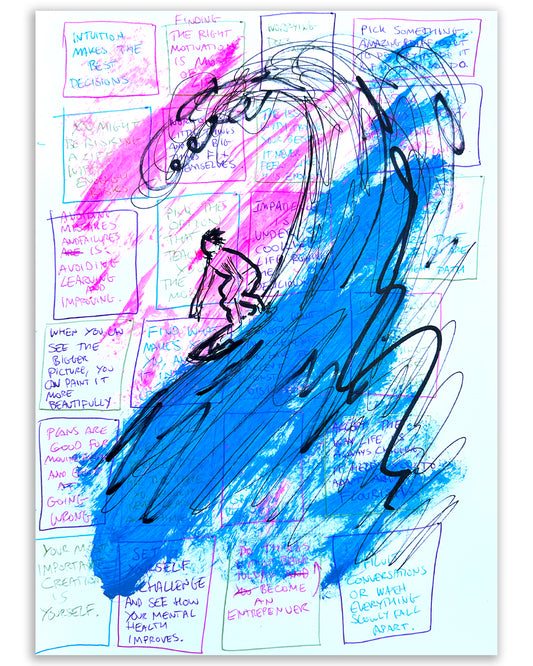 surf. Note painting
