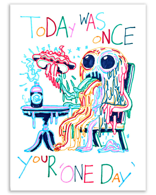 Your one day. Note painting