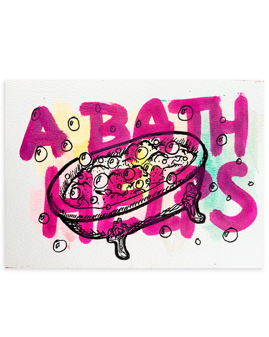 Note Painting. 'A Bath'