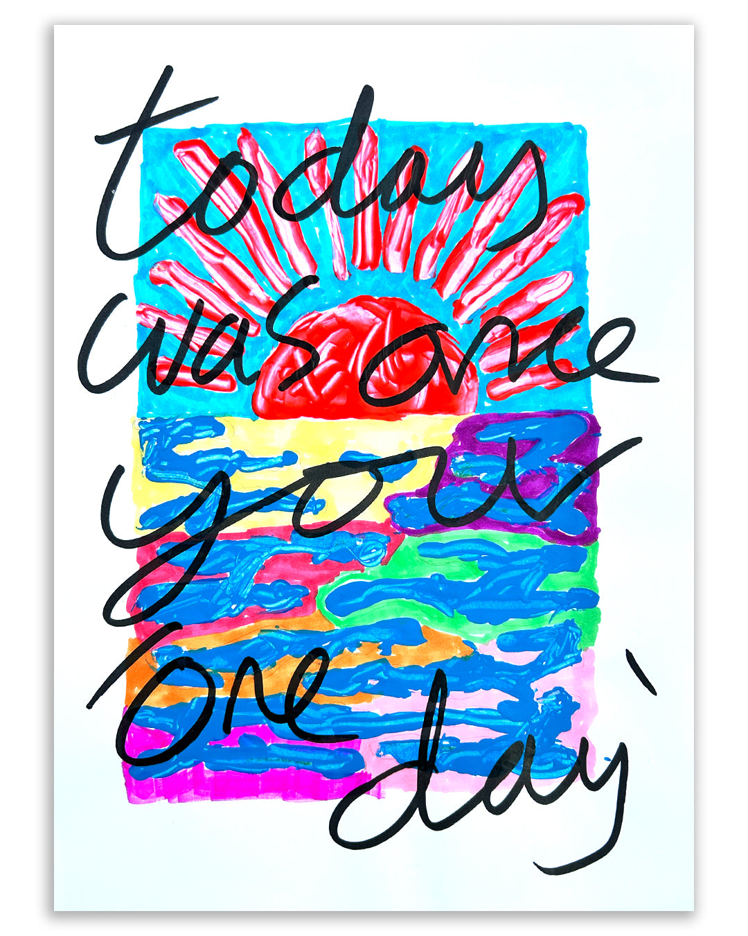 Today. Note painting