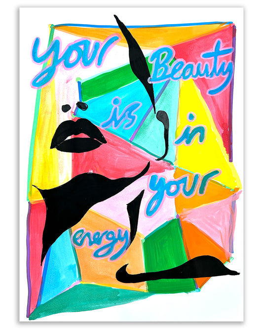 In your energy. Note painting