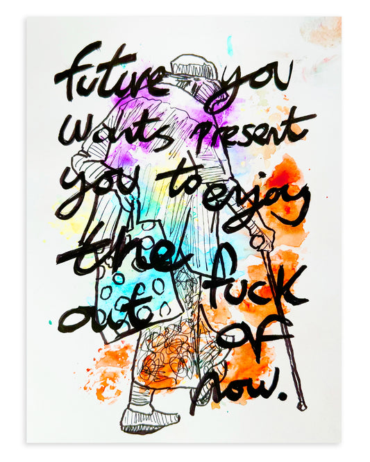 Note Painting. 'Future you'