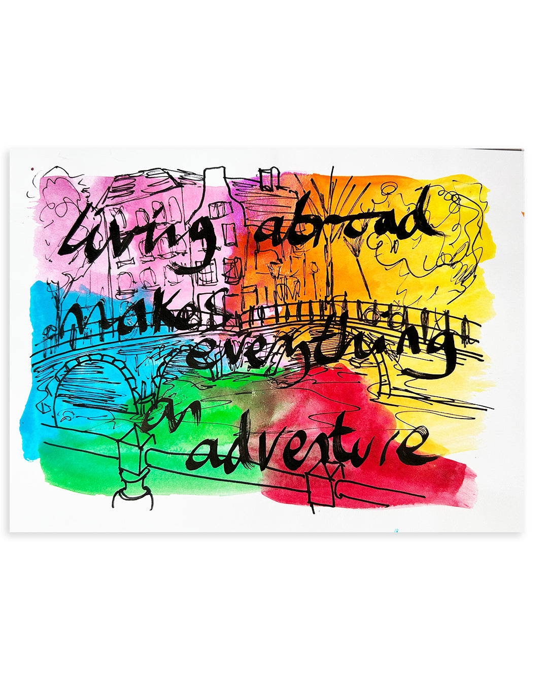 Note Painting. 'Adventure'