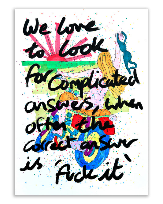 Fuck it. Note painting.