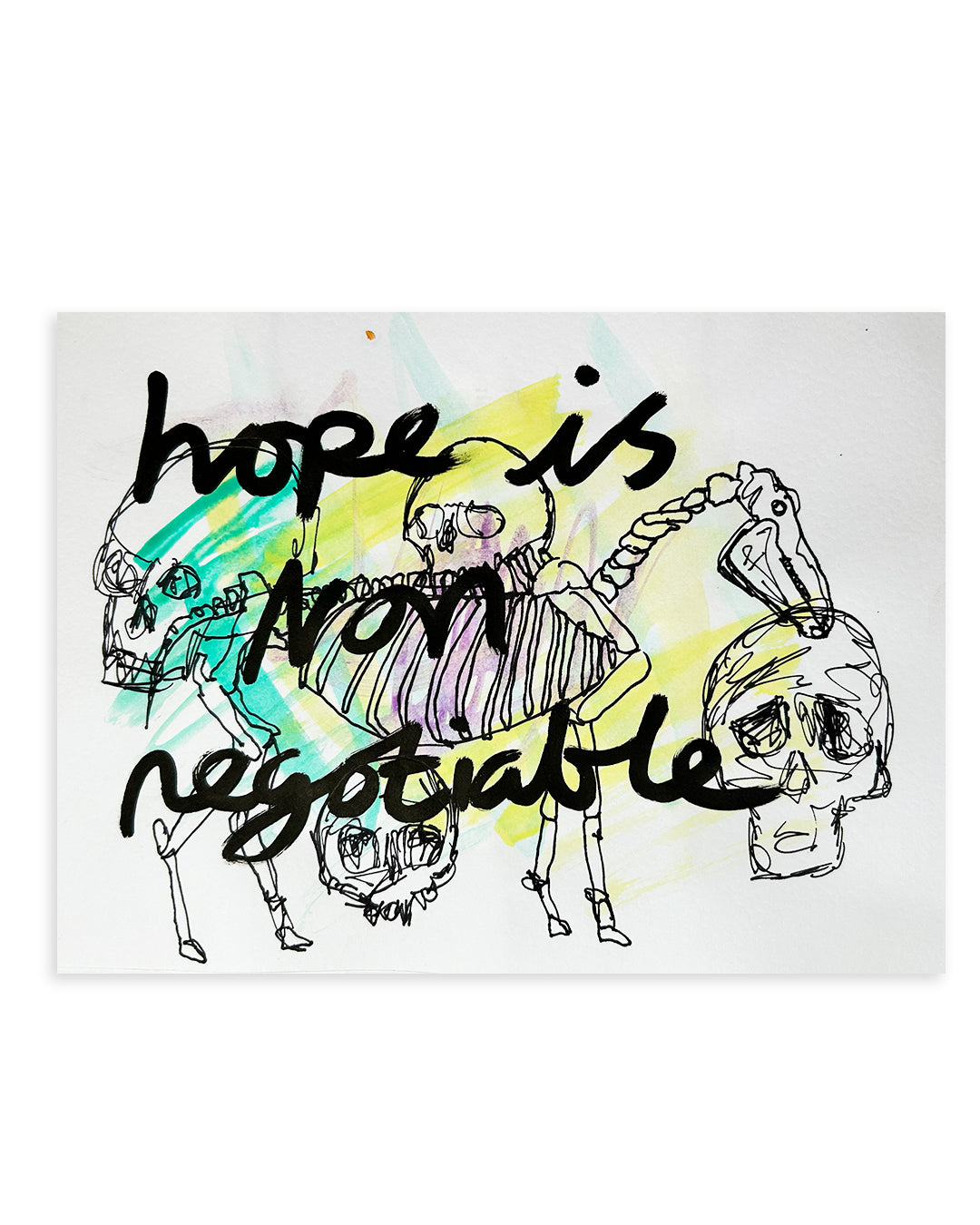 Note Painting. 'Hope'