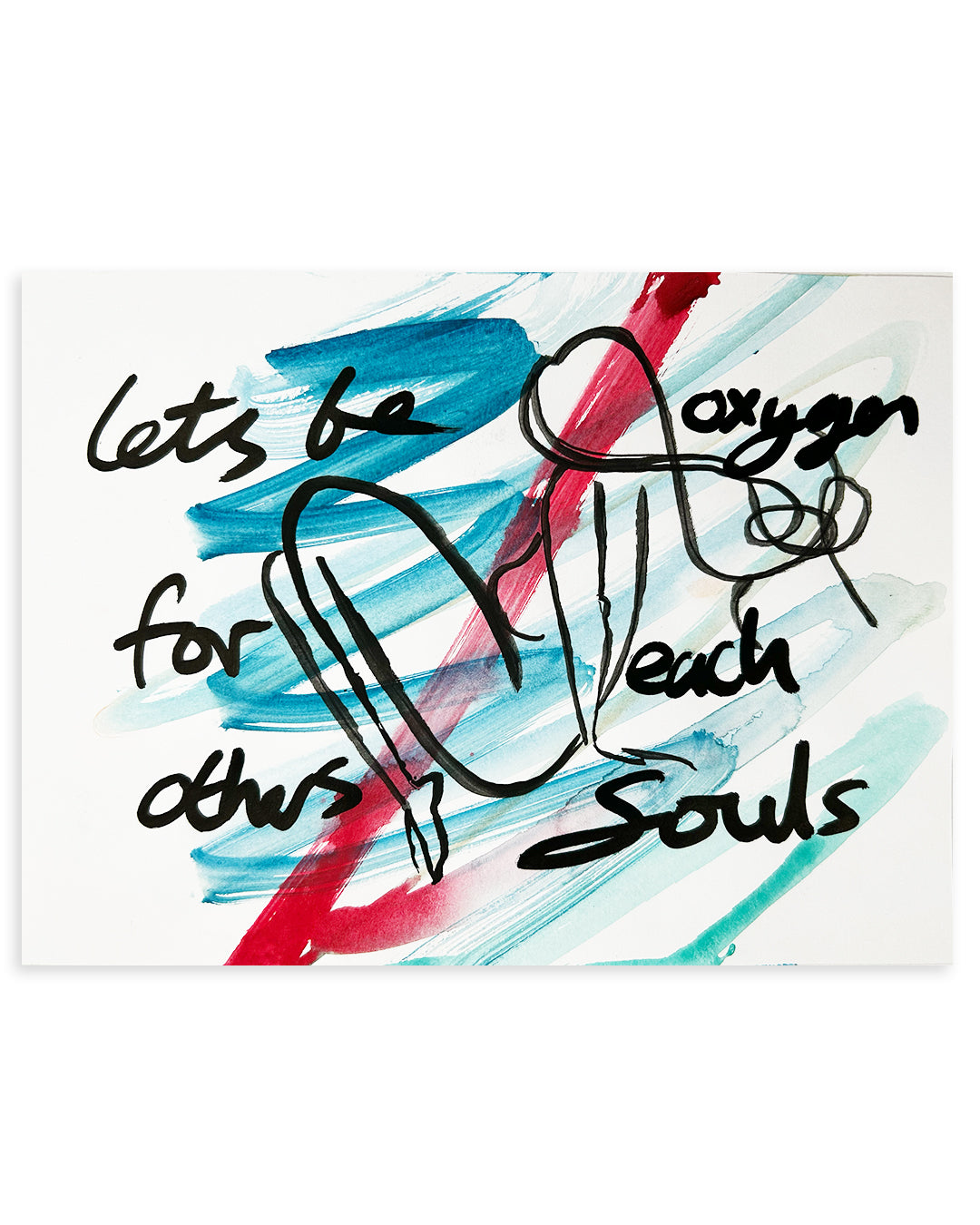 Note Painting. 'Soul Oxygen'