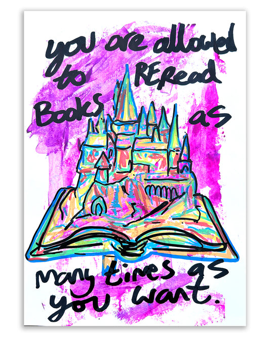As many times as you want. Note painting.