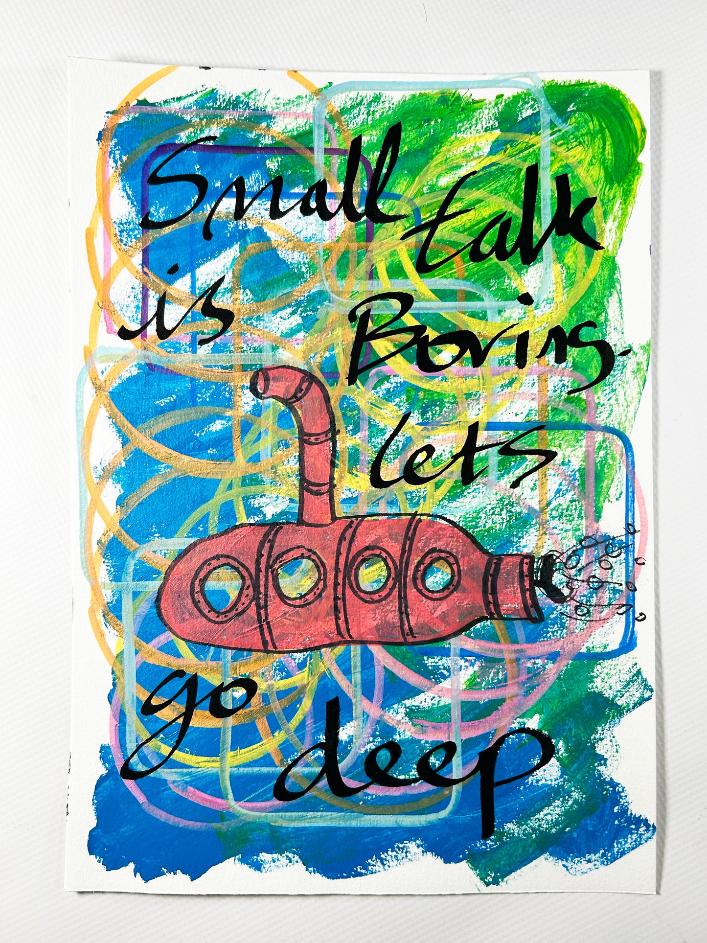 Lets go deep. Note painting.