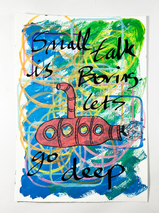 Lets go deep. Note painting.