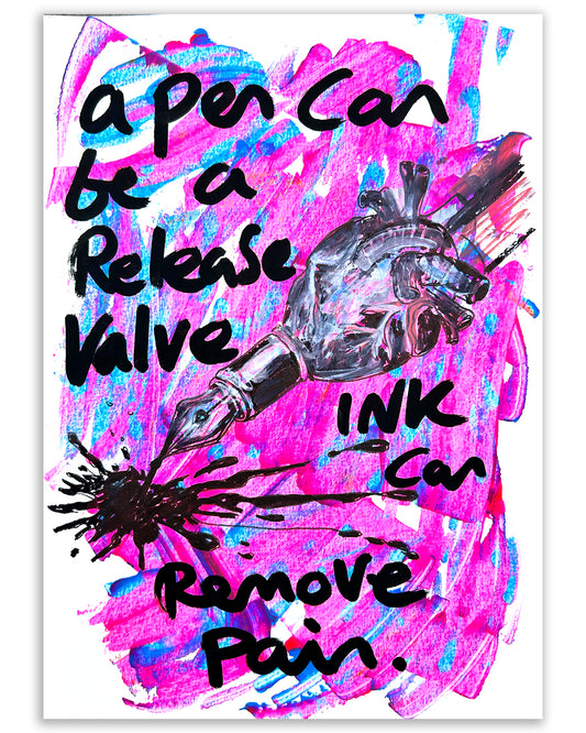 Release valve. Note painting.