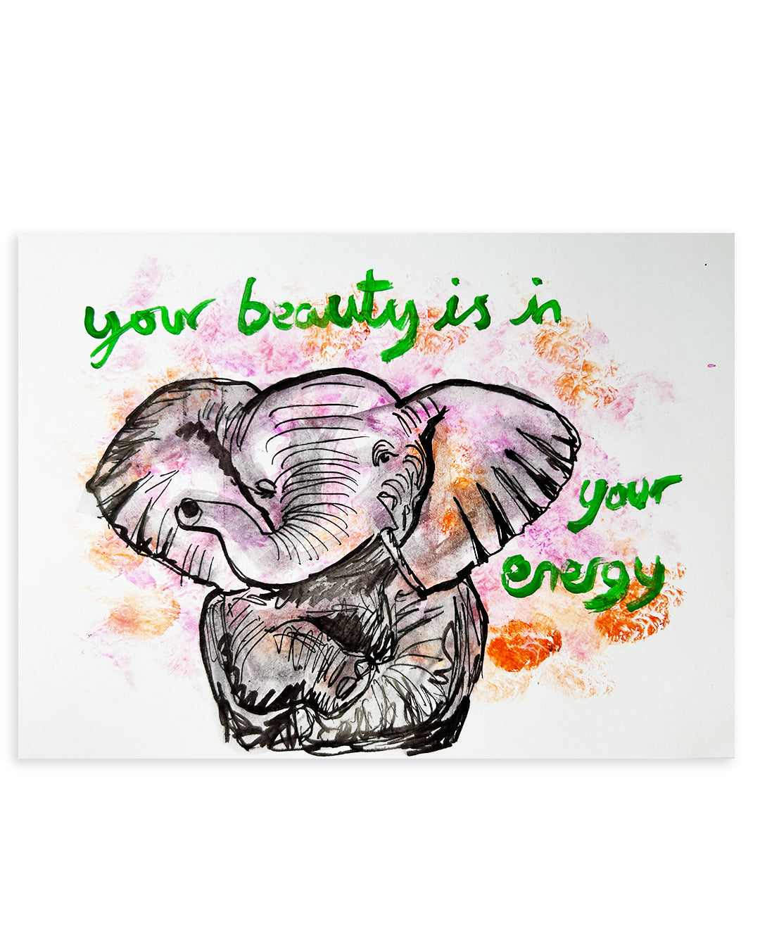 Note Painting. 'Your Energy'