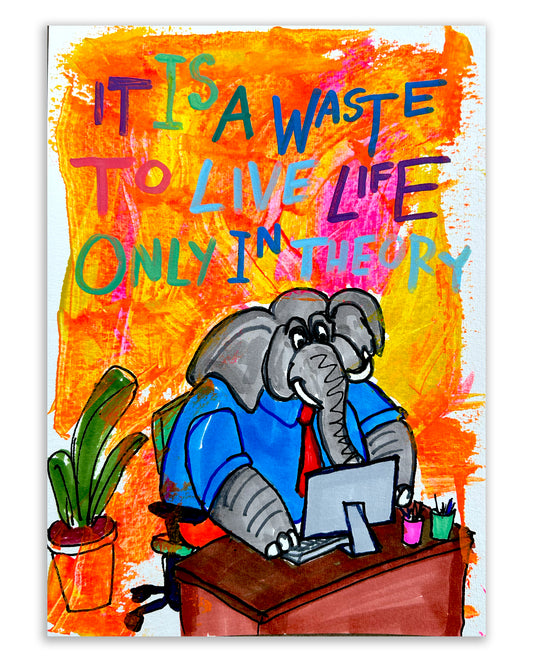 Only in theory. Note painting.