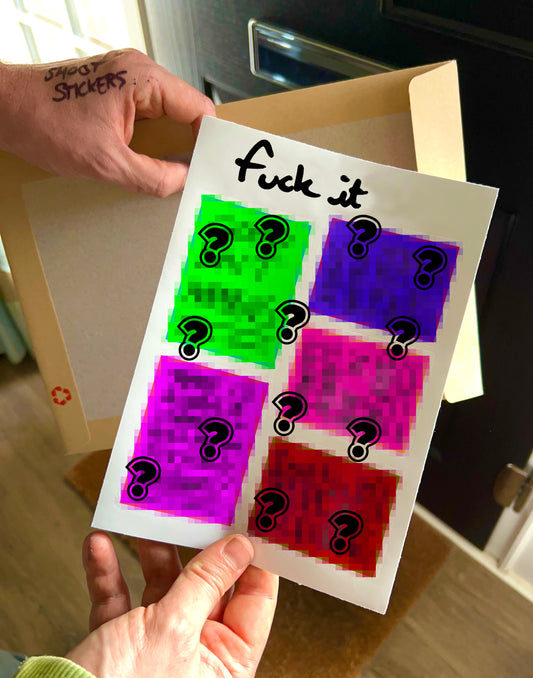 5 sticker notes to help you stop overthinking everything, including this, don't over think this.