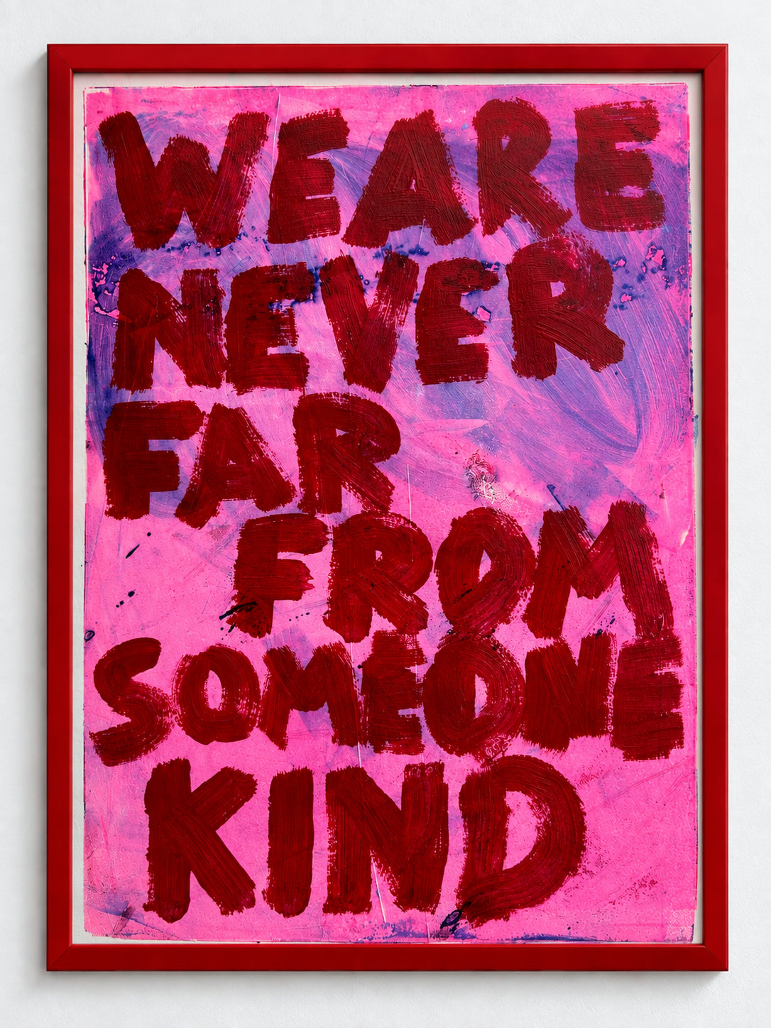 We are never far from someone kind