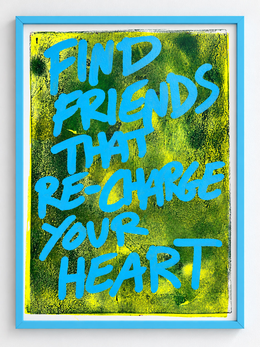 Find friends that recharge your heart