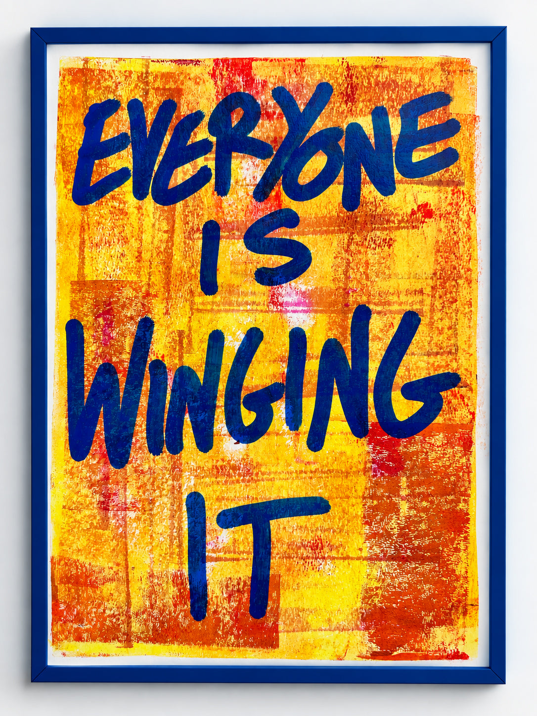 Everyone is winging it