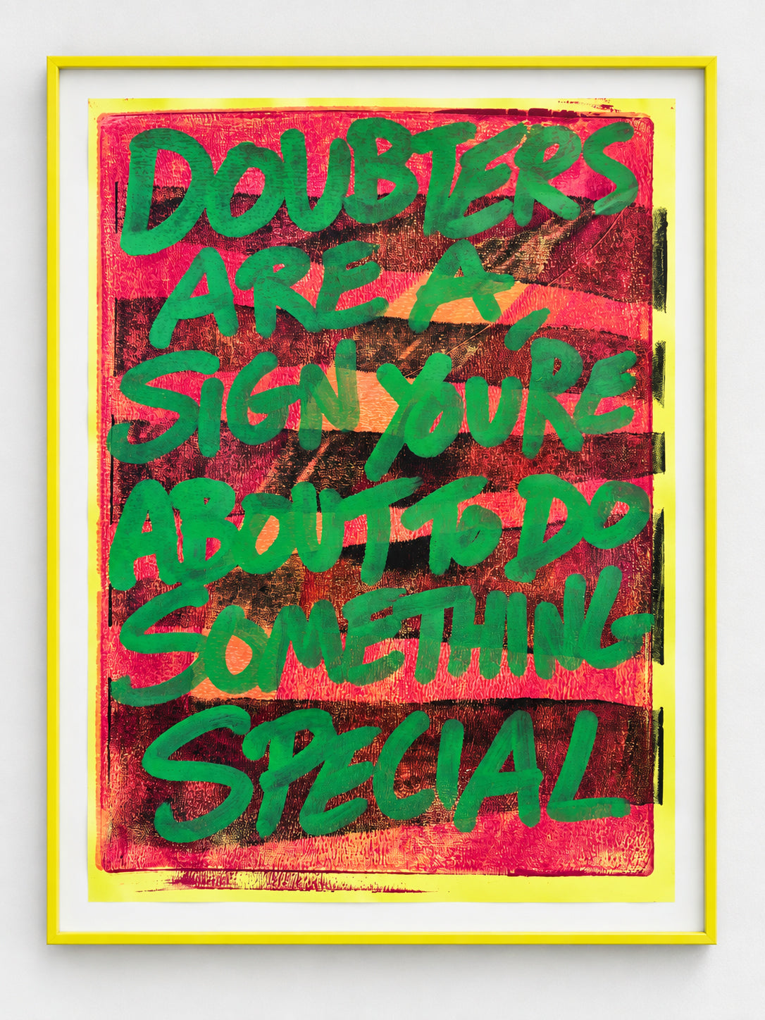 Doubters are a sign you’re about to do something special