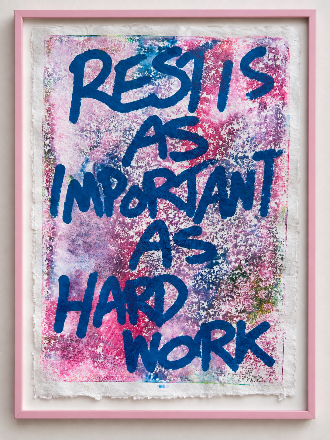 Rest is as important as hard work