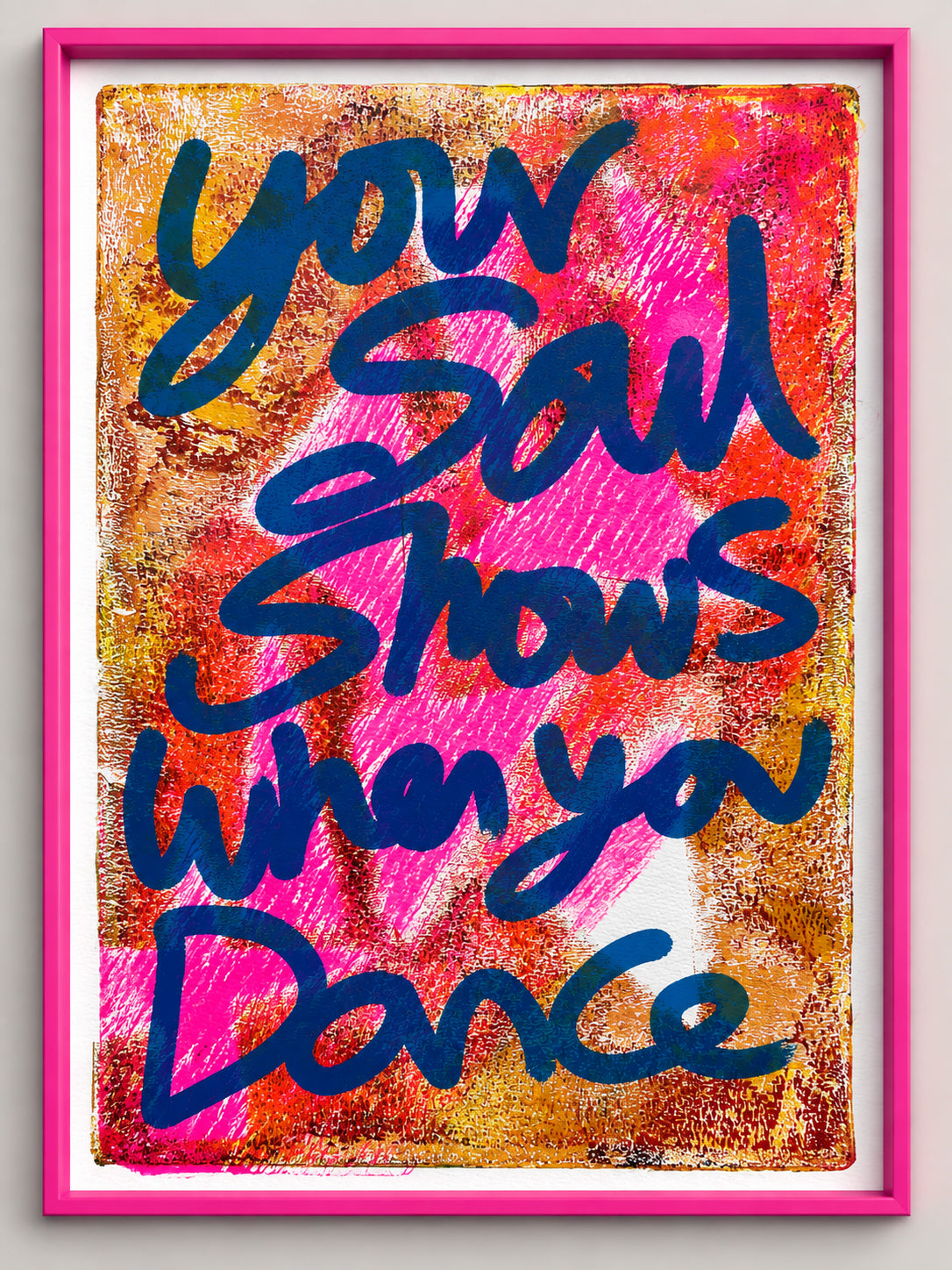 Your soul shows when you dance