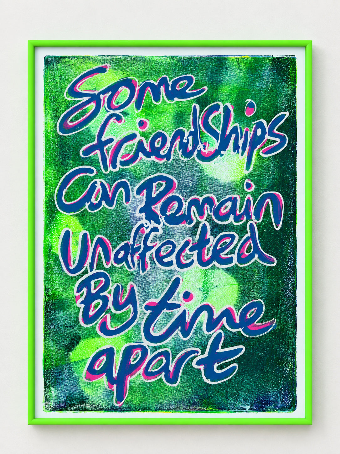 Some friendships can remain unaffected by time apart