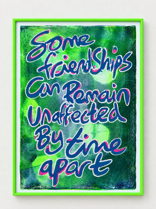 Some friendships can remain unaffected by time apart